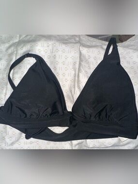 aerie Black Triangle swim top